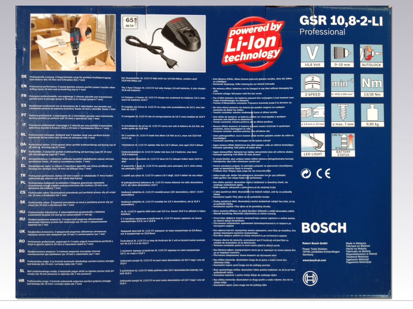 Akku-Bohrschrauber GSR 10,8 -Versandkostenfrei-