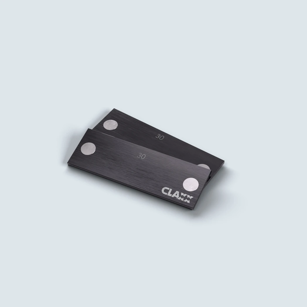 Claxx magnetische Parallelunterlagen Satz 90 mm